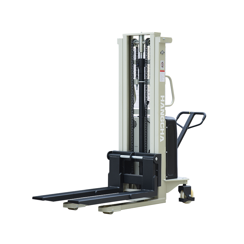 HANGCHA Semi Electric Pallet Stacker Lift 1.6m