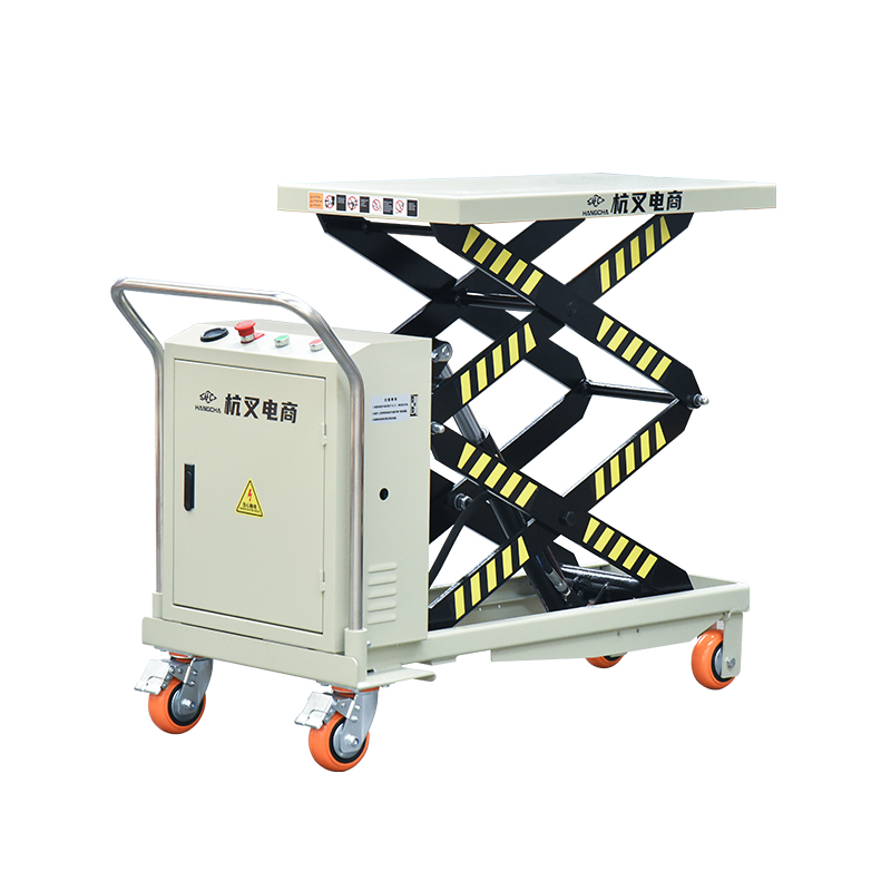 Semi-electric Scissor Lift Table 0.5 Tons