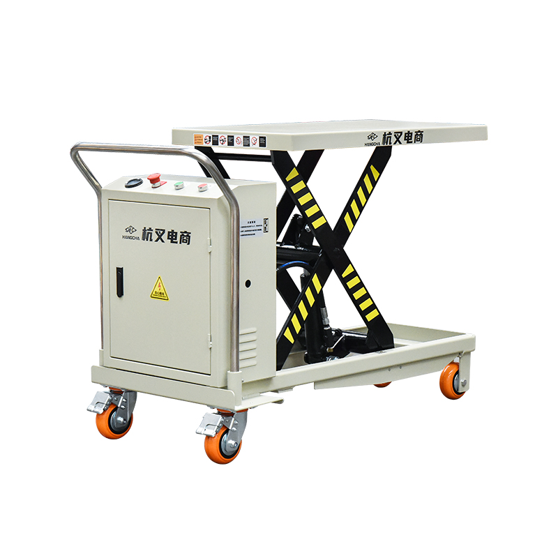 Semi-electric Scissor Lift Table 0.5 Tons