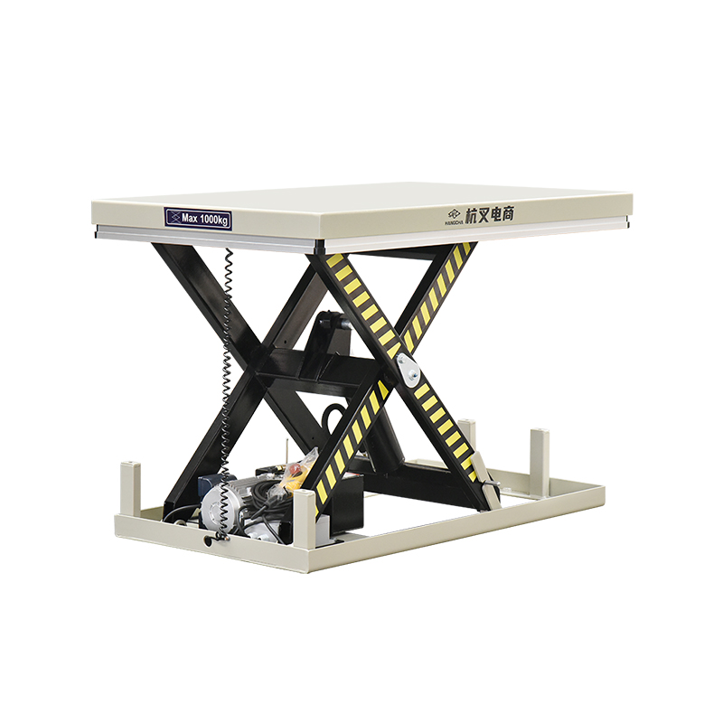 Stationary Scissor Electric Lift Table 1 Tons