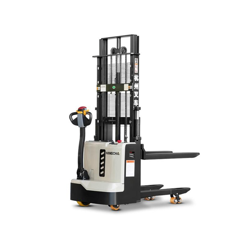 1.5 Tons Pallet Stacker With Initial Lift 24v85ah Battery
